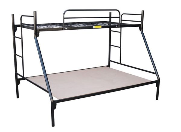 Metal tri bunk beds