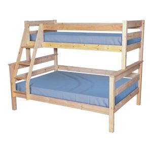 wooden tri bunks
